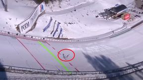 Co to był za skok! Zawodniczka aż chwyciła się za kolana [WIDEO]