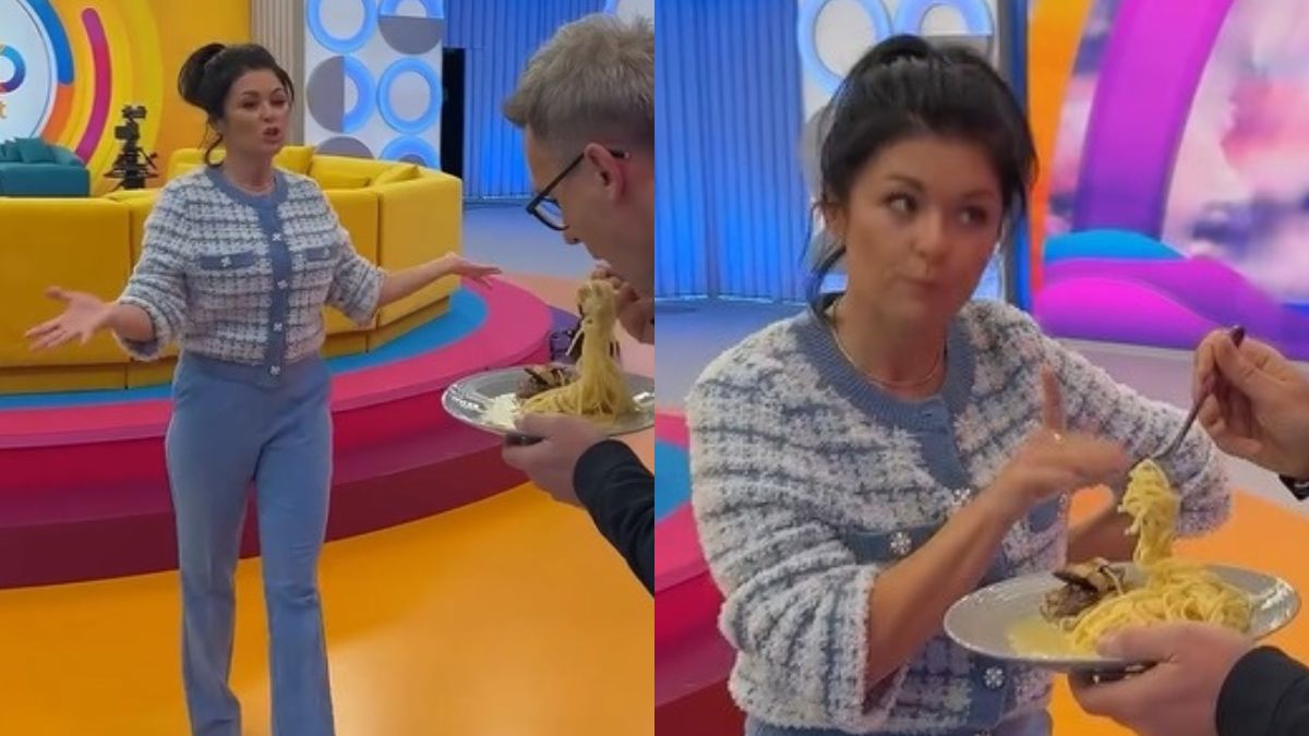 Żart Cichopek na planie "Halo, tu Polsat"