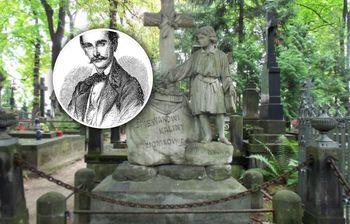 Tajemnica grobu z rzeźbą chłopca. To twórca popularnej pieśni