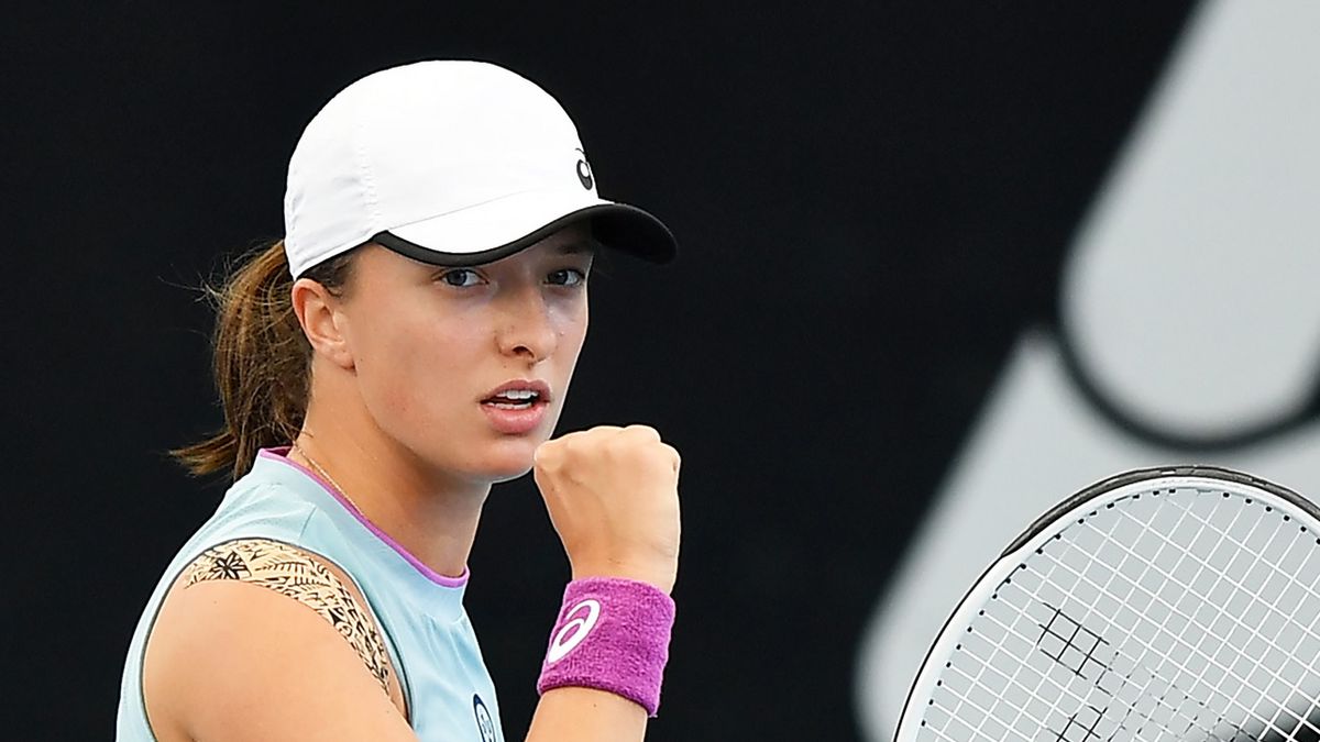 Getty Images / Mark Brake / Na zdjęciu: Iga Świątek