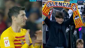 Lewandowski bił mu brawo. Wzruszające sceny przed meczem Barcelony