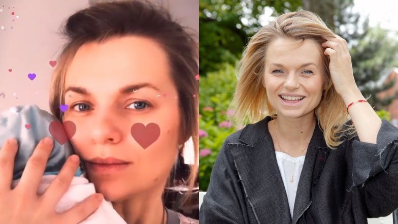 Emilia Komarnicka-Klynstra pochwaliła się imieniem drugiej pociechy