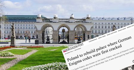 Zagraniczna prasa pisze o planach odbudowy Pałacu Saskiego. Przypomniano ważny fakt