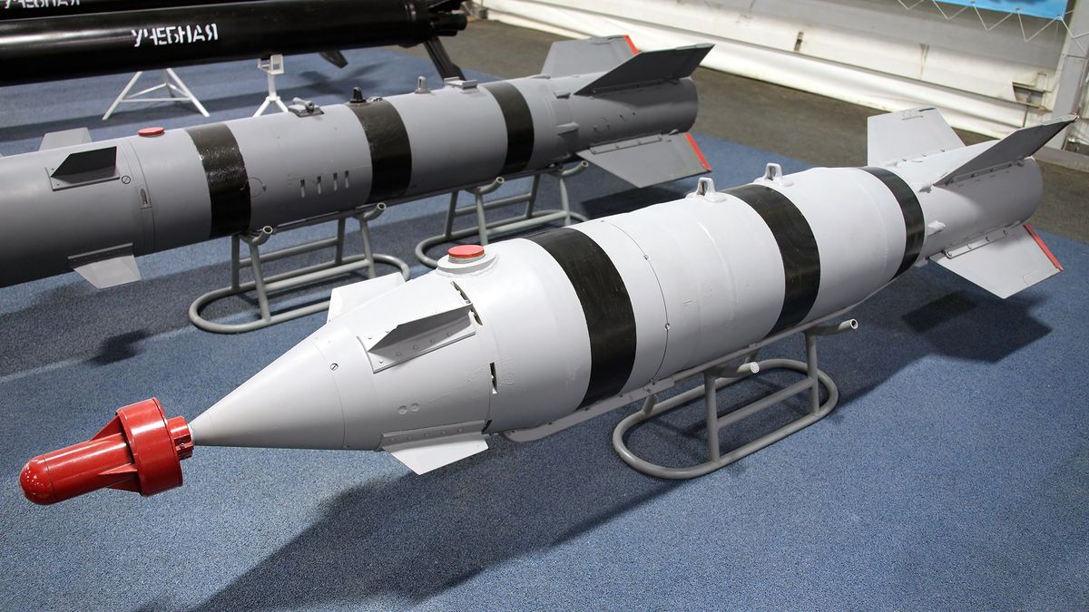 ROsyjska bomba KAB-500Ł