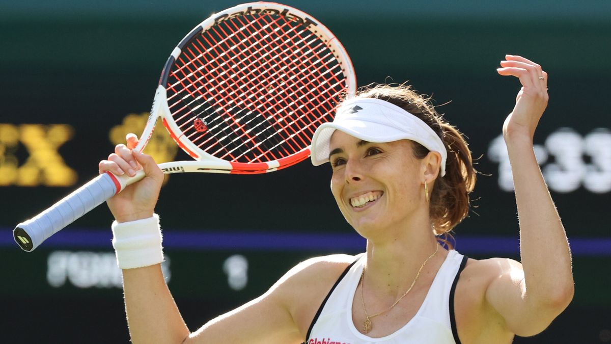 PAP/EPA / KIERAN GALVIN / Na zdjęciu: Alize Cornet