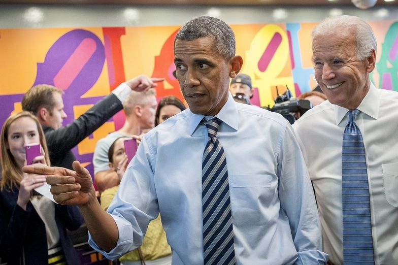Barack Obama i wiceprezydent Joe Biden