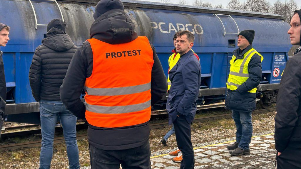 Kołodziejczak na granicy. "Napotkałem na opór"