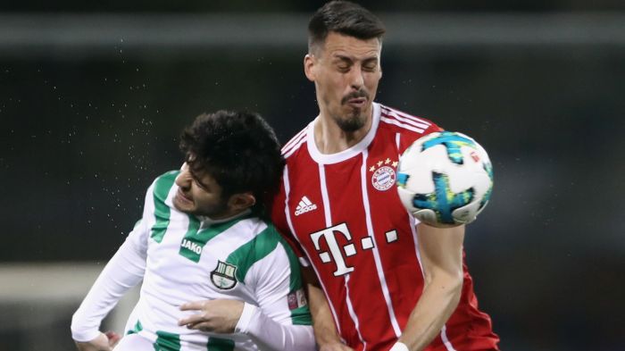 Getty Images / Alex Grimm / Na zdjęciu: Sandro Wagner (z prawej) w meczu z Al-Ahly