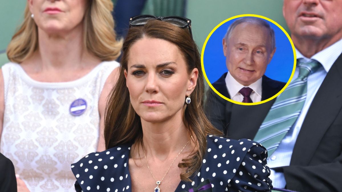 Kate Middleton / małe zdjęcie: Władimir Putin