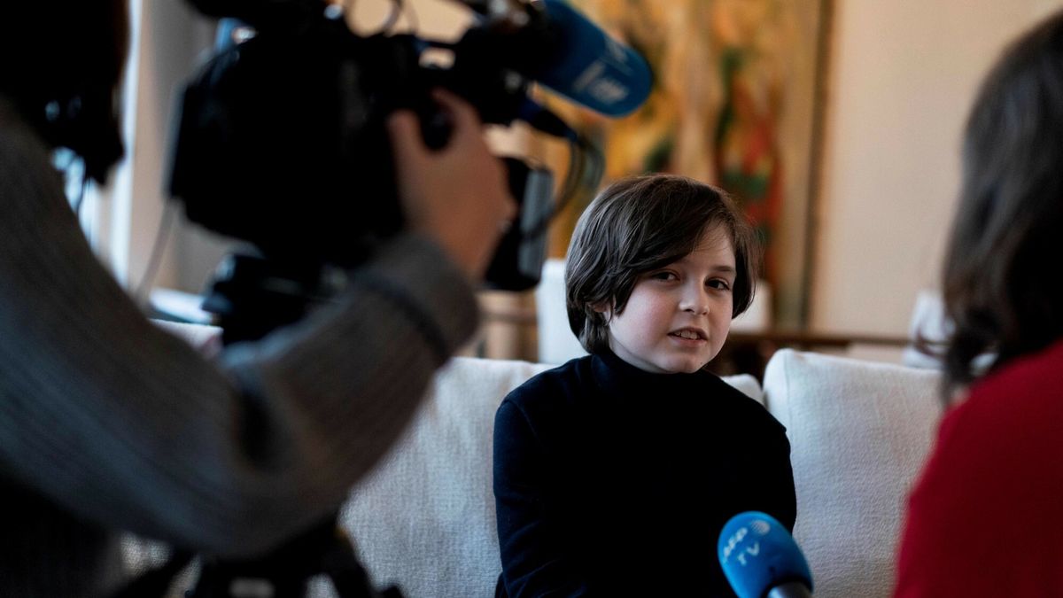 9-latek ko?czy studia w EindhovenBelgian student Laurent Simons, 9 years old, speaks during an interview with AFP at his home on November 21, 2019 in Amsterdam. - Laurent Simons is studying electrical engineering at the Eindhoven University of Technology and is on course to finish his degree in December. (Photo by Kenzo TRIBOUILLARD / AFP)KENZO TRIBOUILLARD