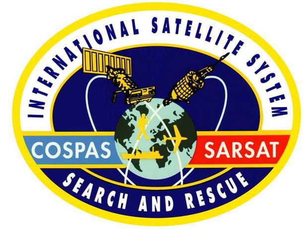 Logo międzynarodowego programu COSPAS-SARSAT