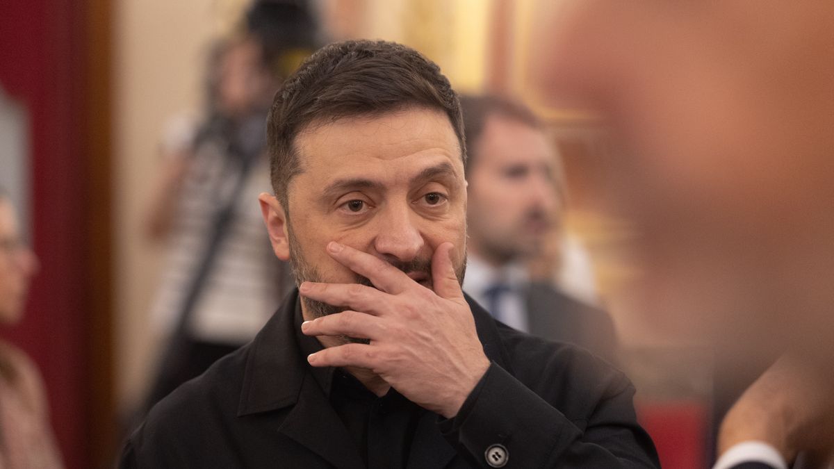 Zelenski Visits Congress
MADRID, SPAIN - NOVEMBER 18: The President of Ukraine, Volodimir Zelenski, during his visit to the Congress of Deputies, on 18 November, 2025 in Madrid, Spain. During his visit to Spain, the Ukrainian president met with the King and the Prime Minister in the hope of resuming agreements to strengthen Ukraine's defense against new Russian attacks focused especially on the country's energy infrastructure. (Photo By Eduardo Parra/Europa Press via Getty Images)
Europa Press News