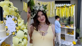 Przyjaciółki zorganizowały Patrycji Sołtysik CYTRYNOWE baby shower. "Będę przeżywać dłużej niż wesele" (ZDJĘCIA)