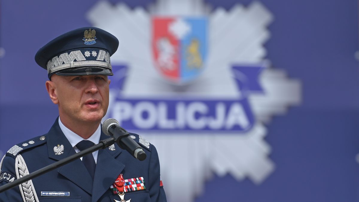 Police Commander in Chief, Inspector General of Polish Police, Jaroslaw Szymczyk, during the celebration of the Police Day in Podkarpackie Voivodeship (Subcarpathia Province) held in Rzeszow.On Wednesday, July 27, 2022, in Rzeszow, Podkarpackie Voivodeship, Poland. (Photo by Artur Widak/NurPhoto via Getty Images)
