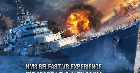 Zobacz film VR o kultowym okręcie HMS Belfast - dzieło Wargaming