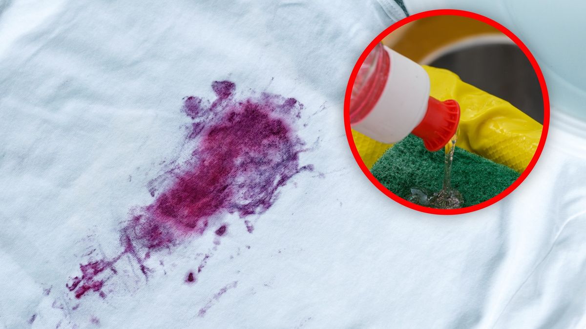 Jak usunąć plamy z owoców?