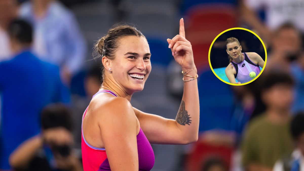 WP SportoweFakty / Na zdjęciu: Aryna Sabalenka (Getty Images), w kółku: Agnieszka Radwańska (WP SportoweFakty)