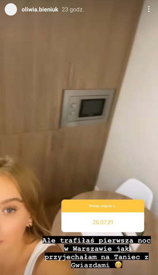 Oliwia Bieniuk - warszawski apartament