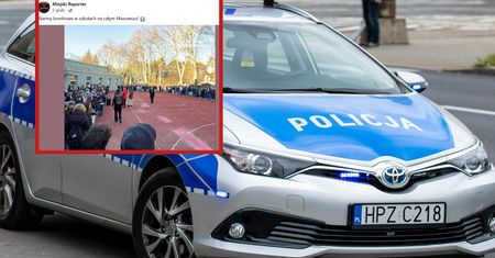 Alarmy bombowe paraliżują szkoły na Mazowszu. Zgłoszenia spływają kaskadowo