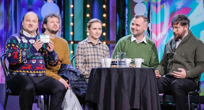 „Nowy kabaretowy rejs” w Kino Polska, prowadzącymi Michał Wójcik i Sebastian Stankiewicz