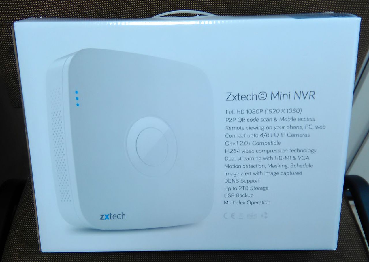 Słów kilka o zestawie do monitoringu ZXTECH - Rejestrator Mini NVR