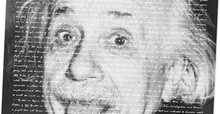 Pismo Einsteina powróci w postaci cyfrowej, symbole matematyczne też
