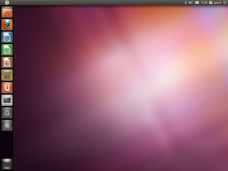 Ubuntu 11.04 – launcher Unity z przyspawanym Koszem