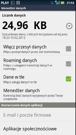 Menadżer danych