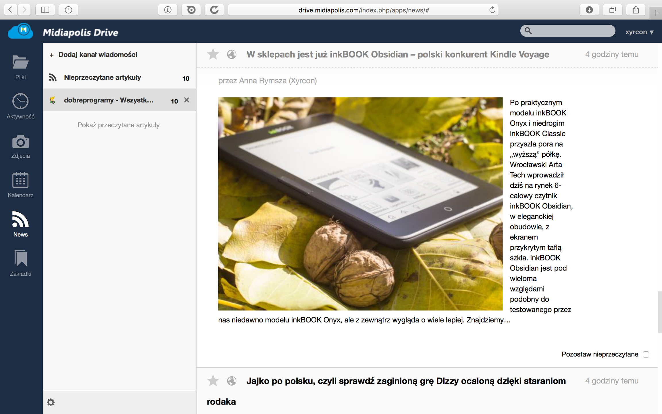 inkBOOK Obsidian – test czytnika, z którym warto zdradzić papier 10