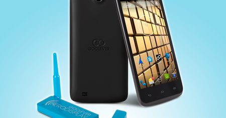 GOCLEVER Insignia 5X — 2 baterie, 2 SIM-y i AERODISPLAY