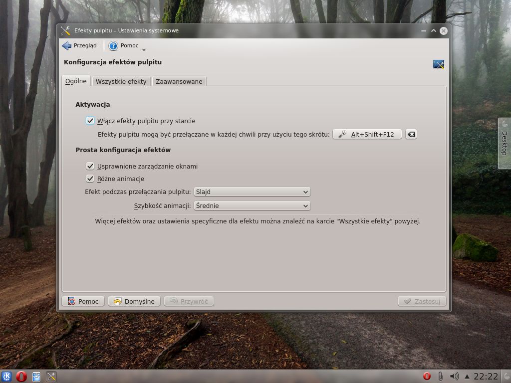 KDE - środowisko graficzne stworzone do grania