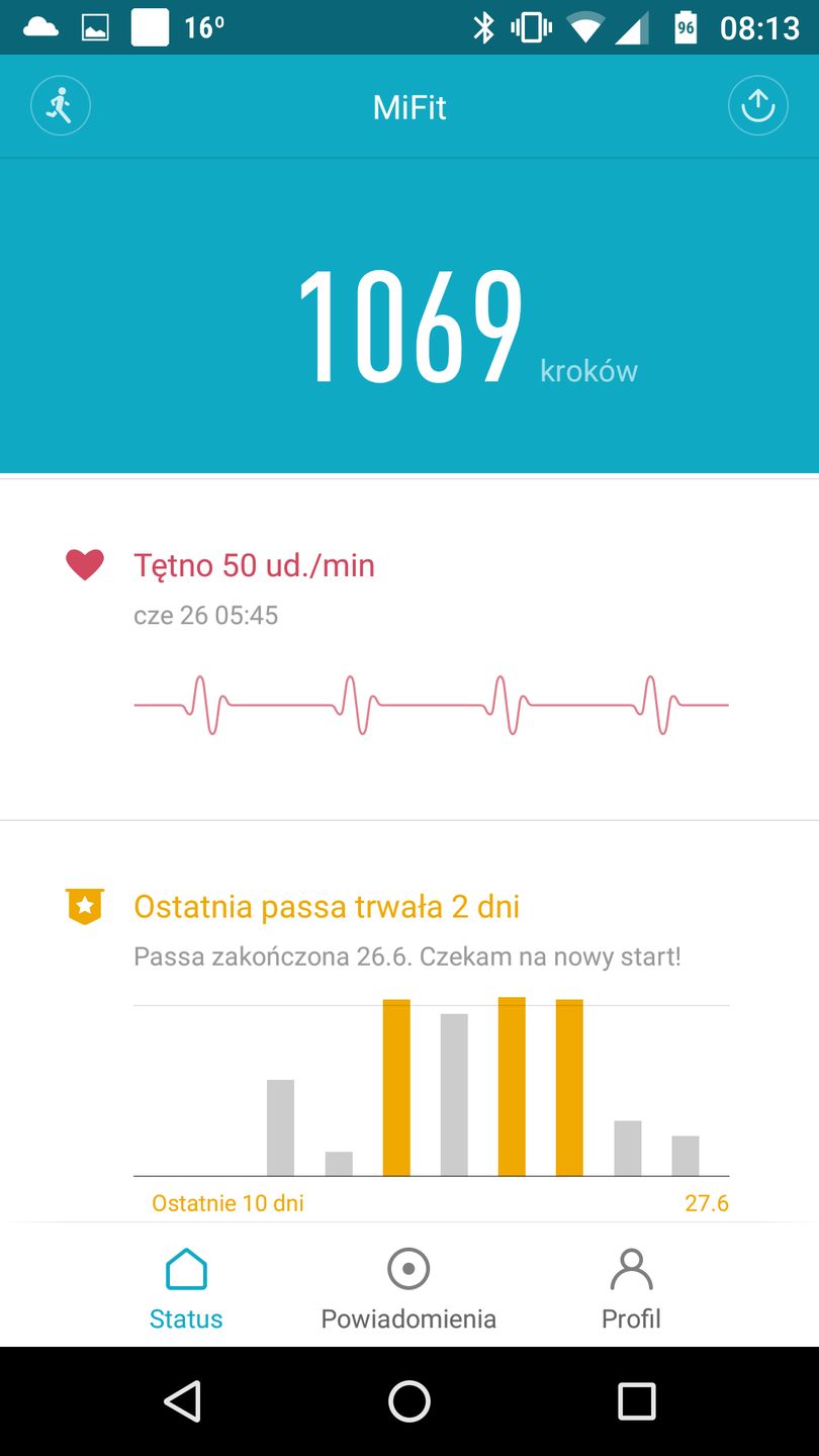 Xiaomi Mi Band 2: test solidnej smartopaski nie tylko dla sportowców 6