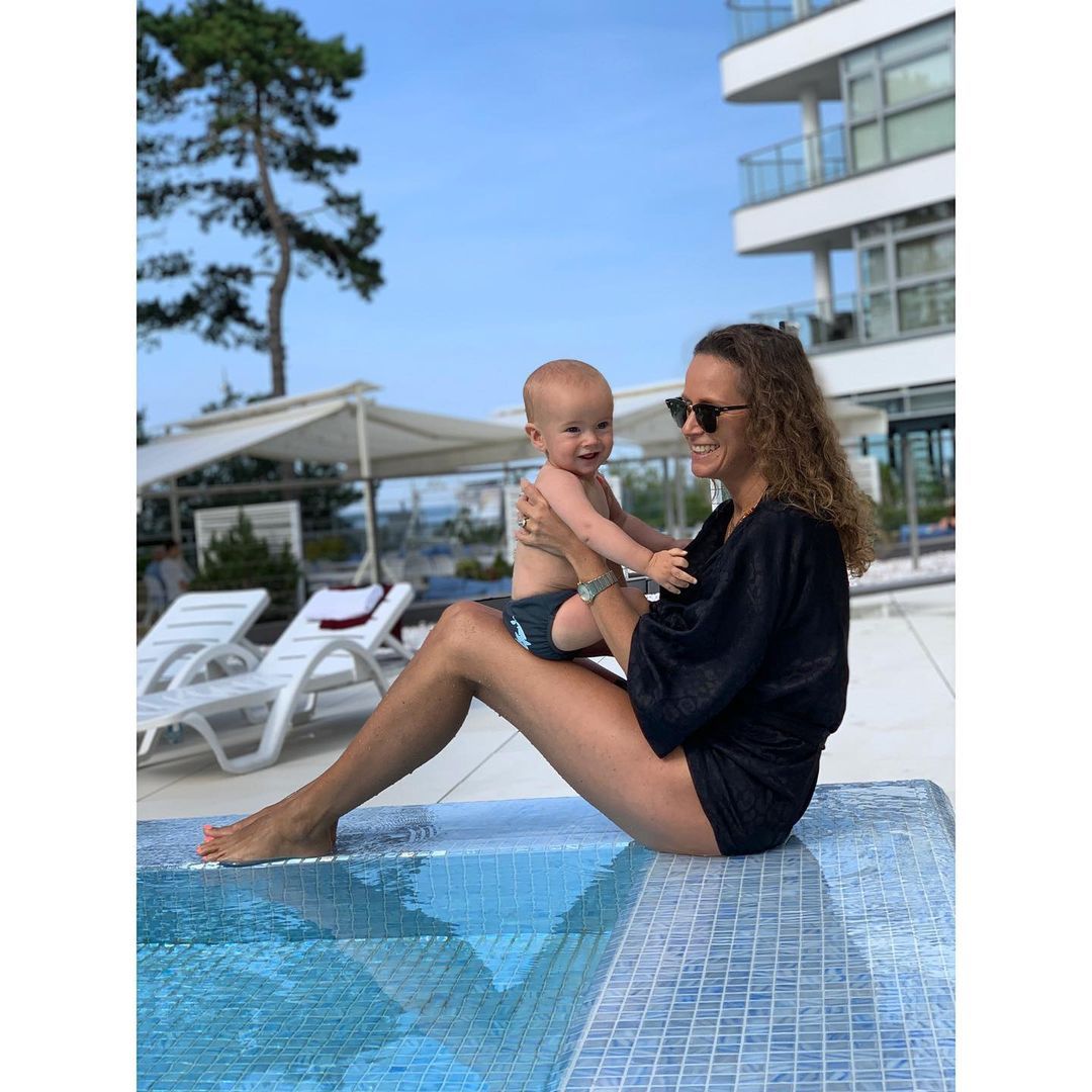 Monika Mrozowska z Lucjanem