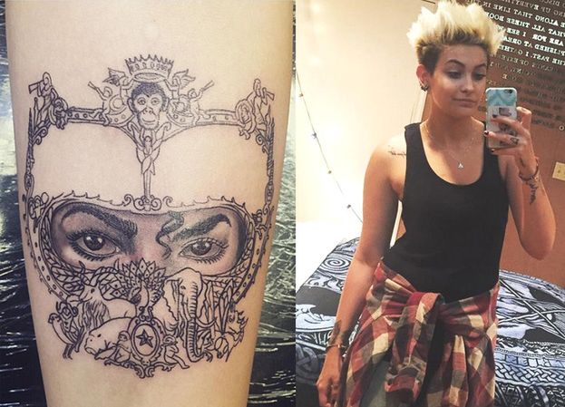 Paris Jackson zrobiła sobie tatuaż na cześć ojca! (FOTO)