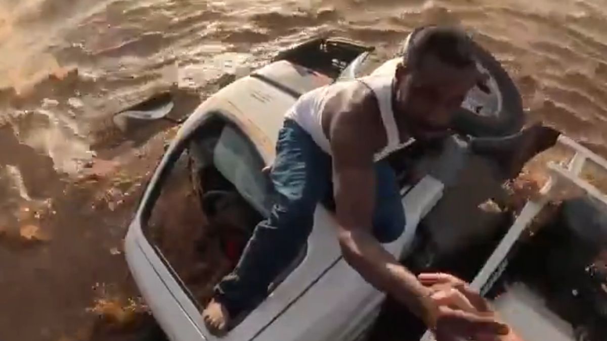 Śmigłowiec uratował kierowcę