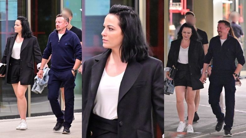 Izabela i Adam Małyszowie na kolacji z córką i zięciem