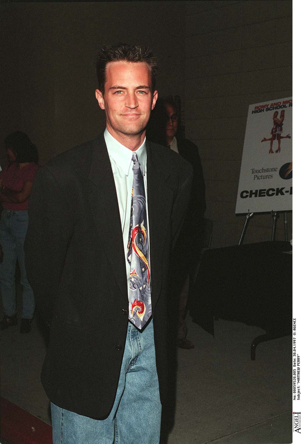 "MATTHEW PERRY" 1ERE FILM "ROMY ET MICHELLE" LOS ANGELES "PLAN AMERICAIN"
AGENCE / BESTIMAGE