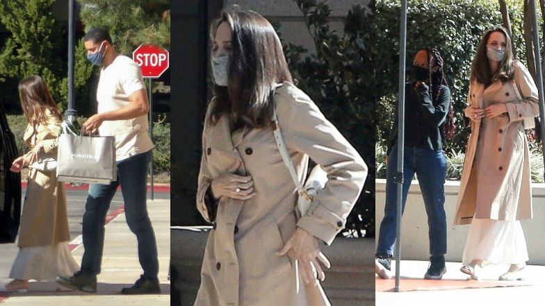 Angelina Jolie z córką Zaharą na zakupach