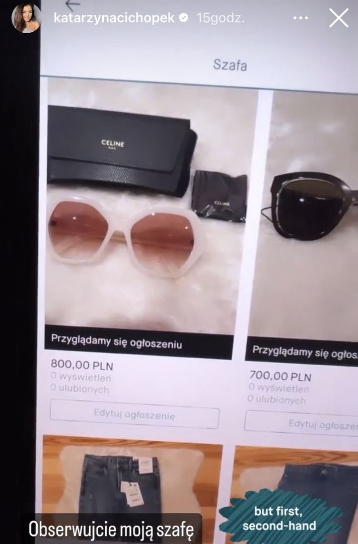 Katarzyna Cichopek wyprzedaje szafę