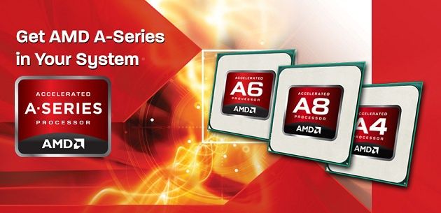 AMD APU A4 A6 A8 Llano procesor grafika