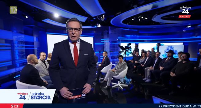 „Strefa starcia Michała Adamczyka" hitem kanału wPolsce24