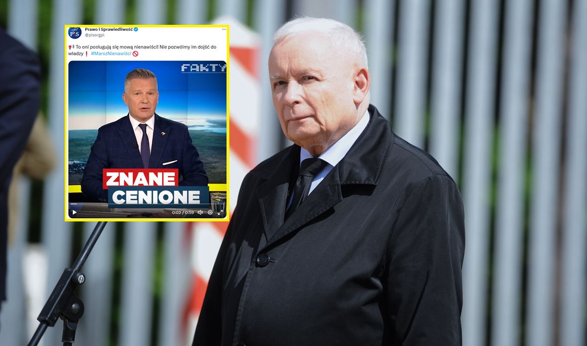 PiS opublikowało kolejny spot wyborczy wymierzony w marsz opozycji