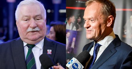 Lech Wałęsa szkoli Donalda Tuska. Mówi o "szarpaniu"