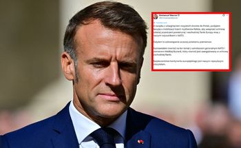 Macron pisze po polsku. Francja wysyła myśliwce