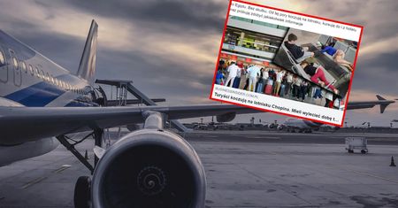 Mieli lecieć na wymarzone wakacje. Od ponad doby koczują na Okęciu
