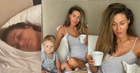 Odziana w piżamkę Małgorzata Rozenek zdradza, co robi, żeby dłużej WYLEGIWAĆ SIĘ W ŁÓŻKU: "Od czego są starsze dzieci"?