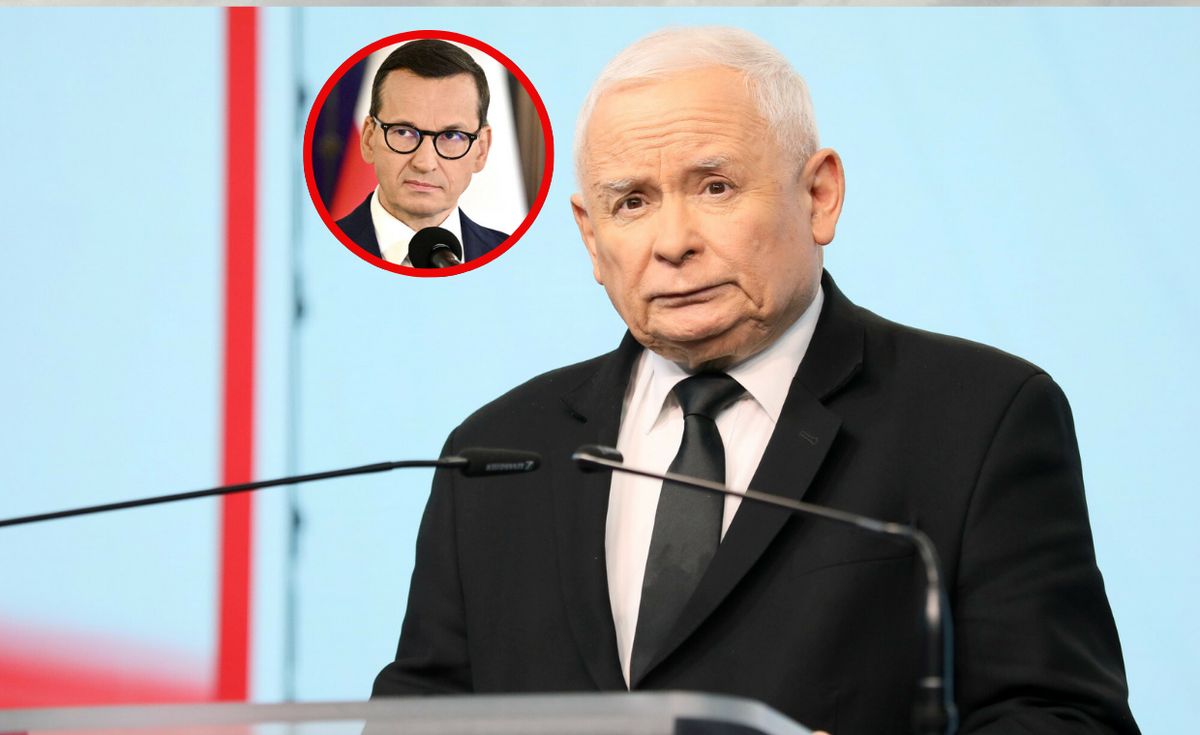 Jarosław Kaczyński, mateusz morawiecki, pis, wybory prezydenckie Kaczyński ocenił szanse Morawieckiego. Prezes PiS mówi o cudzie