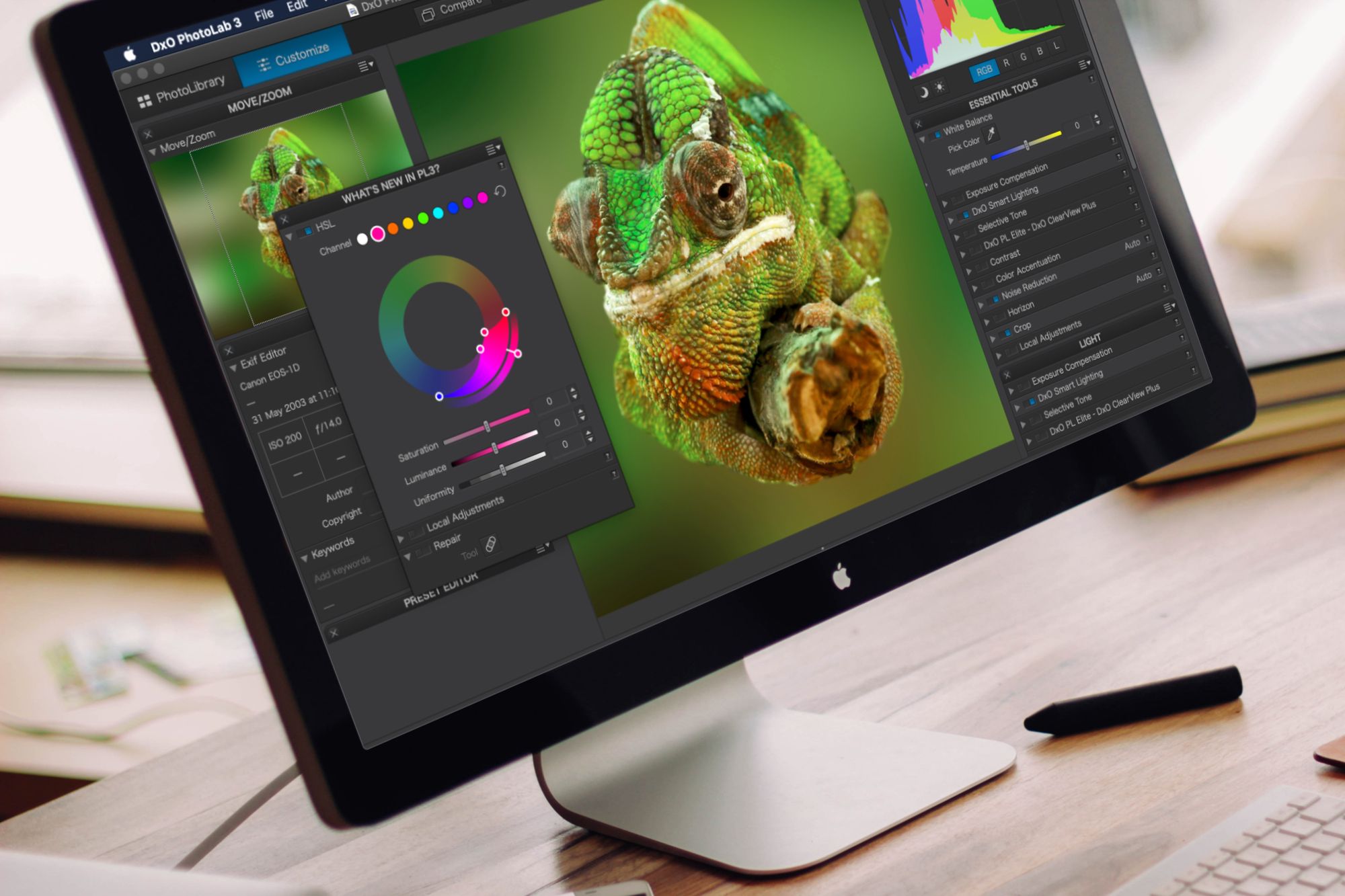 DxO PhotoLab 3: konkurent Lightrooma dostał koło chromatyczne 1