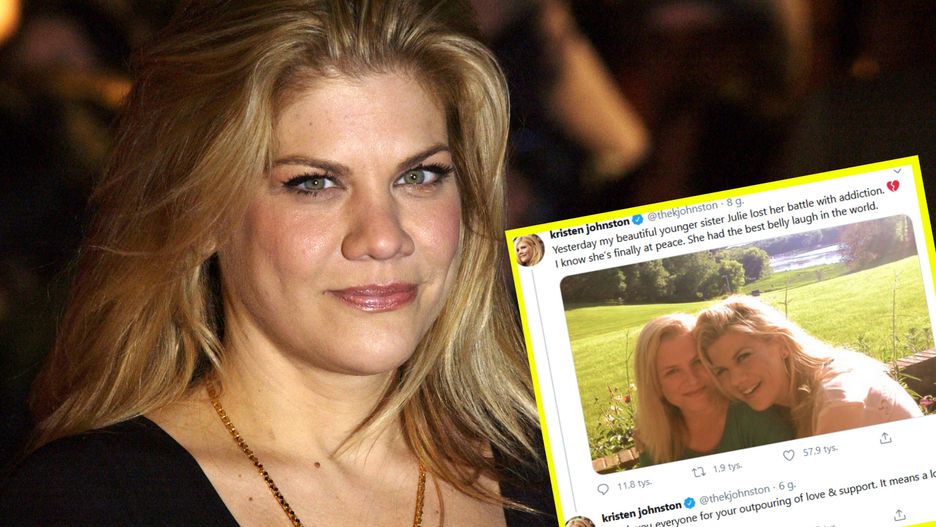 Kristen Johnston opłakuje siostrę. Publicznie zdradziła przyczynę śmierci