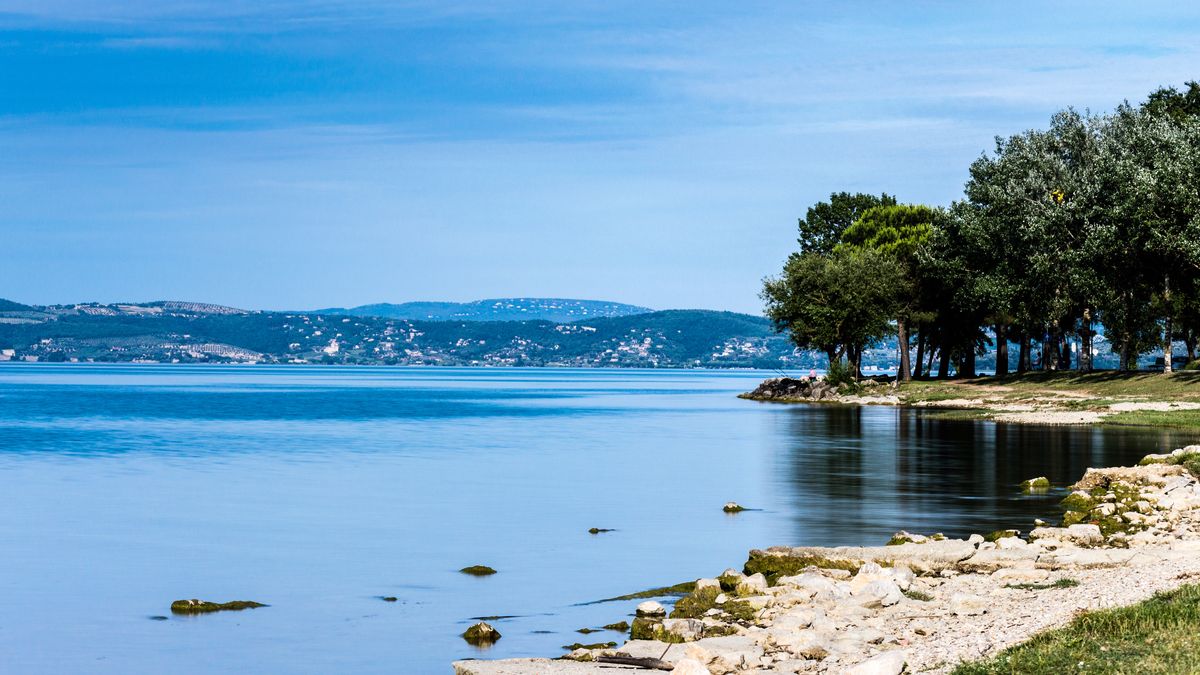 Jezioro Trazymeńskie największe jezioro na Półwyspie Apenińskim